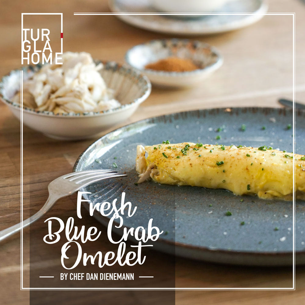 Fresh Blue Crab Omelet